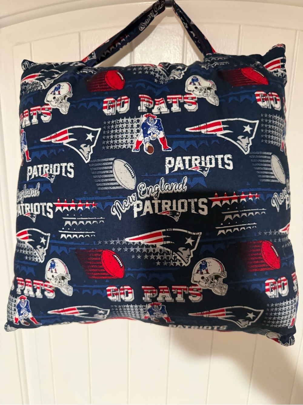 New England Patriots Navy Accent Pillow